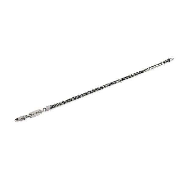 Bracciale in argento naturale