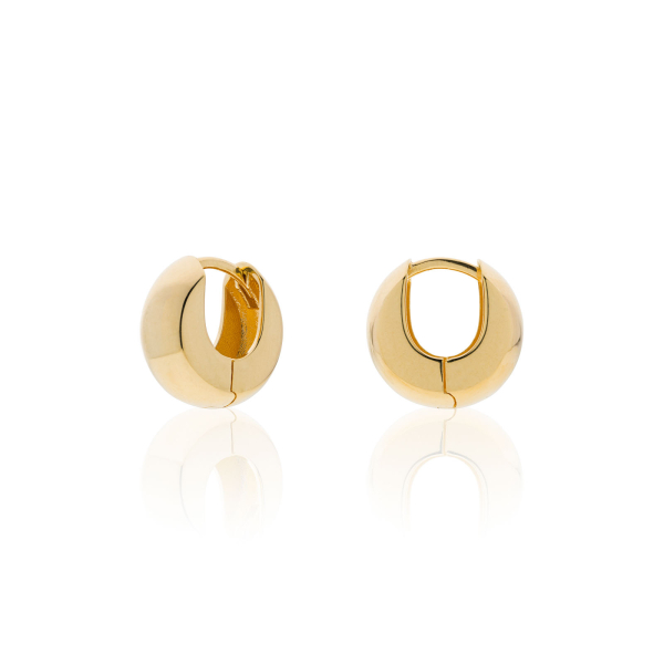 Cerchietti in argento dorato Boule