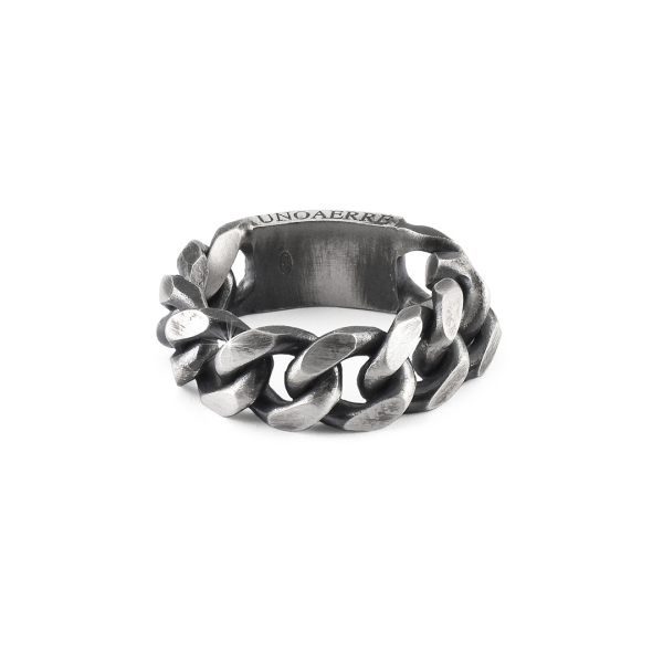 Anello in argento naturale
