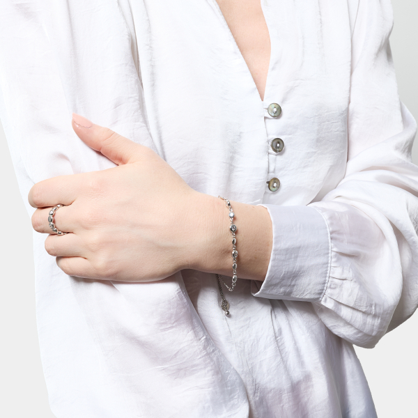 Bracciale in argento Sparkle
