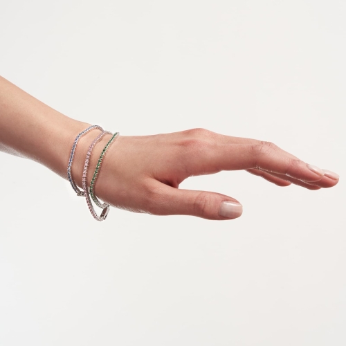 Bague - 18 carats Or blanc - 2.90ct. tw. Émeraude - Diamant - Catawiki