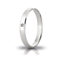 White gold engagement ring