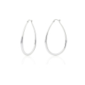 Drop hoop earrings