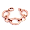 Bracciale dorato rosa