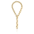 Collana catena dorata ovale 