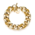 Bracciale groumette smalto beige 