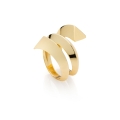 Golden spiral ring 