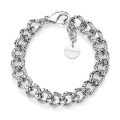 White chain bracelet