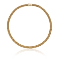 Collana in argento dorato Chicco