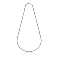 Collana in argento catena bizantina