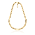 Collana in catena grumetta dorata