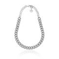 Collana groumette argentata