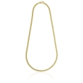 Collana catena grumetta dorata