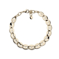 Collana maglia marina dorata