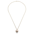 Collana Mine Charm Bianco Latte Grande 