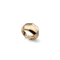Anello a fascia dorato