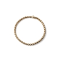 Golden wheat chain bracelet