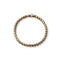 Golden wheat chain bracelet
