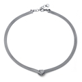 Collana Luce con Nodo in Argento