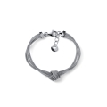 Bracciale Luce con Nodo in Argento