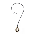 Bold Golden Silver Necklace