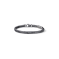 Bracciale Coda di Volpe in Argento Brunito