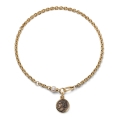 Collana Dorata con Medaglia Greca