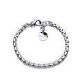 Bracciale donna argentato