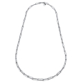 Paperclip long necklace