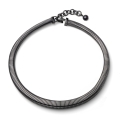 Black Tubogas Necklace