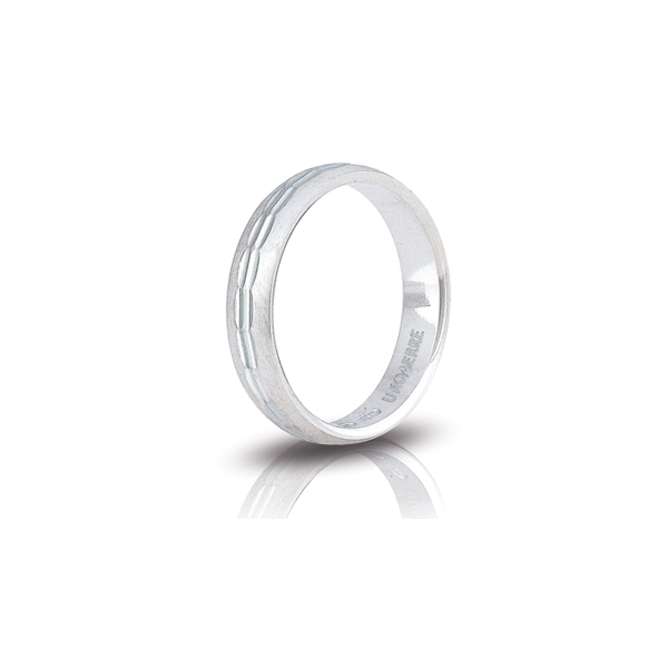 fedina in argento bianco 000af 288000002092504 UNOAERRE Gioielli
