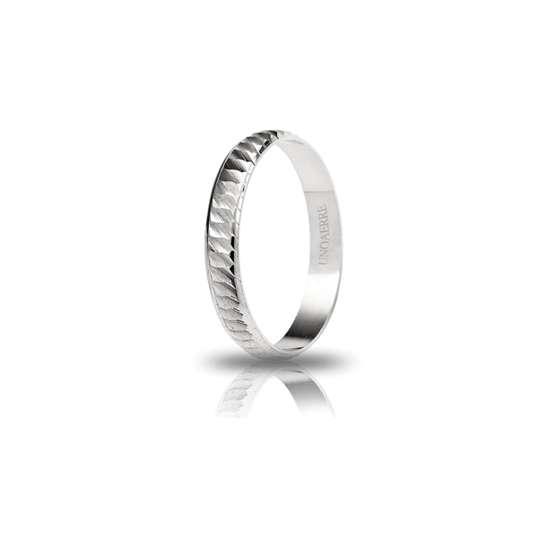 fedina in oro bianco 000af 295000001075004 UNOAERRE Gioielli