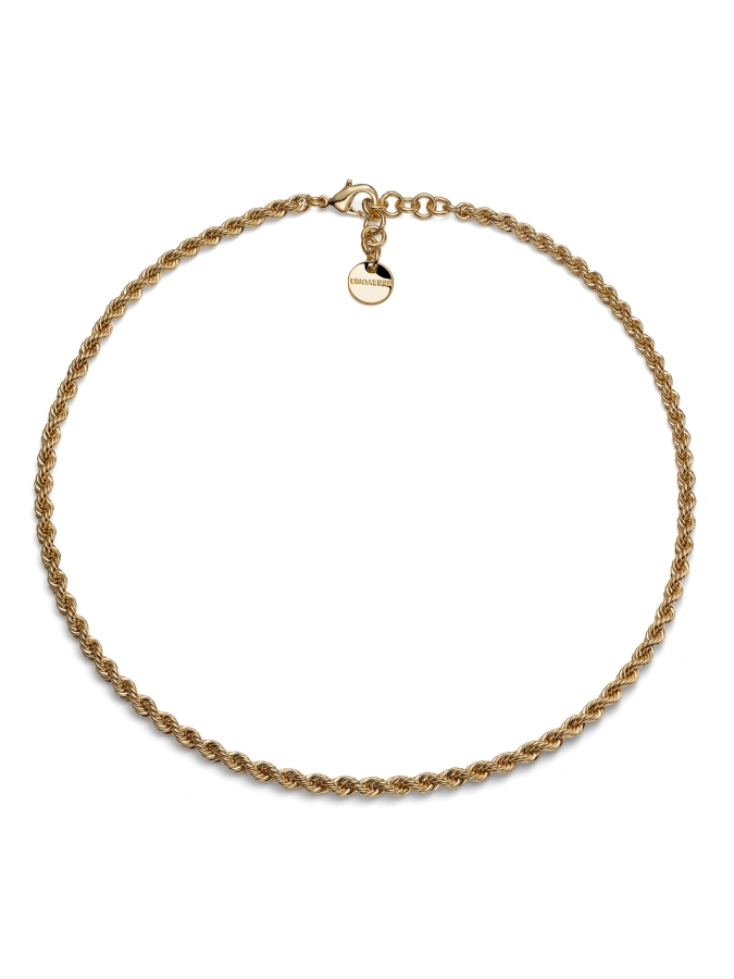 Collana Corda Argentata
