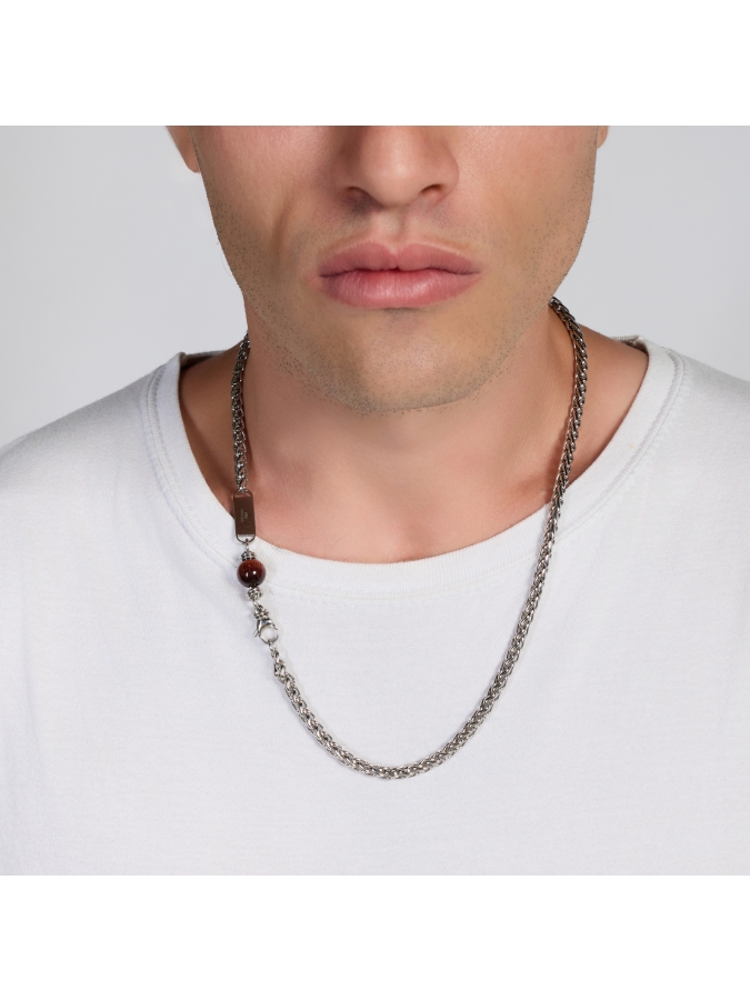Aeternum Necklace with Tiger's Eye