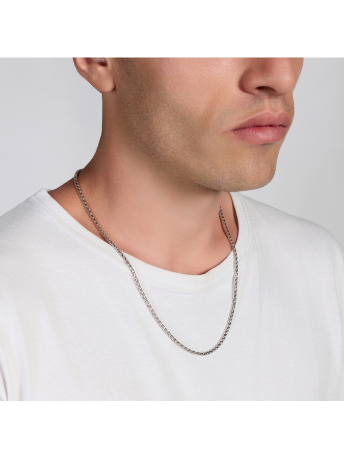 Wheat chain necklace
