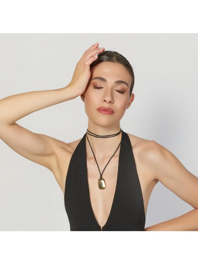 Collana in Argento  Dorato Bold