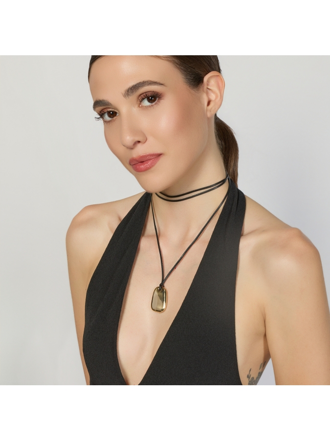 Collana in Argento  Dorato Bold