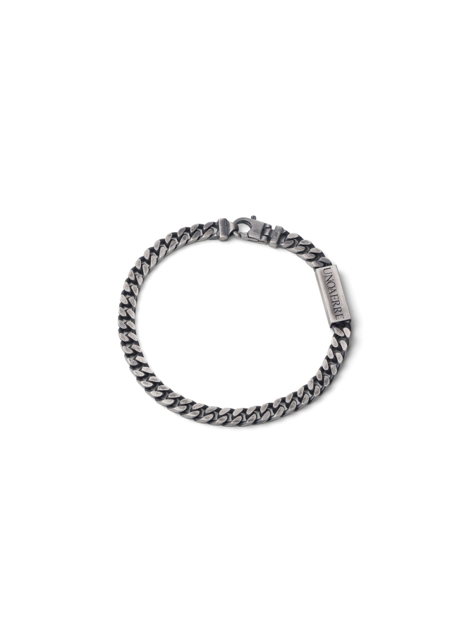 Bracciale Grumetta in Argento Brunito