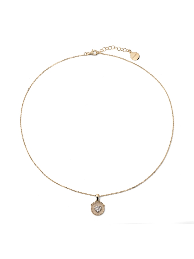 Collana Legami in Argento Dorato "Love"