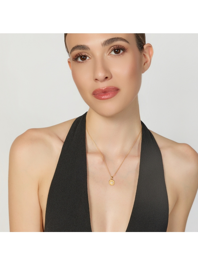 Collana Legami in Argento Dorato "Love"