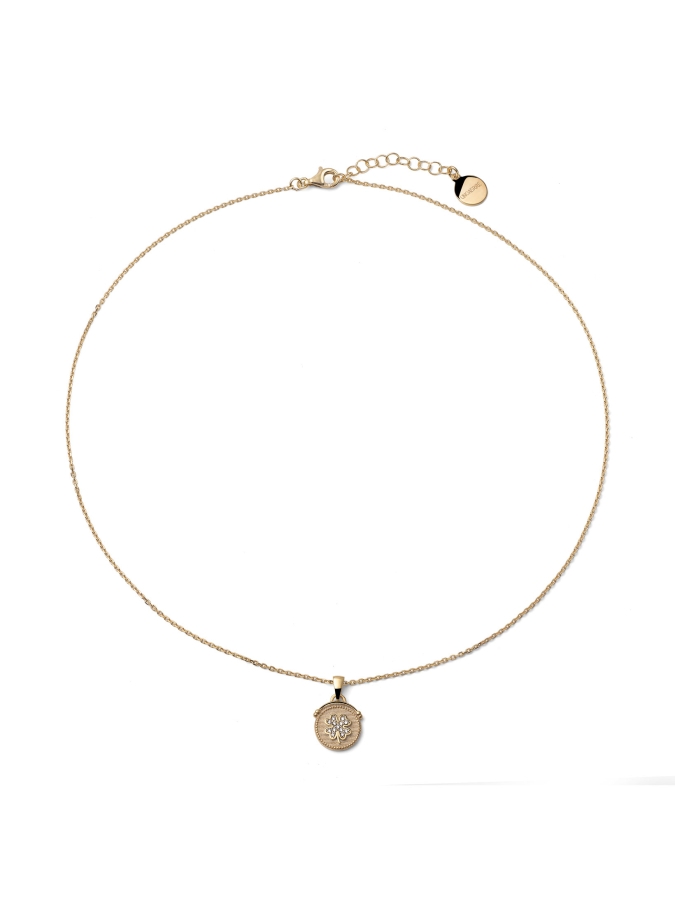 Collana Legami in Argento Dorato "Lucky"