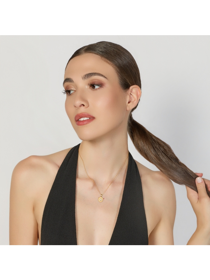 Collana Legami in Argento Dorato "Lucky"