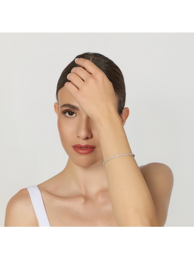 Bracciale Tennis Rigido Luxury