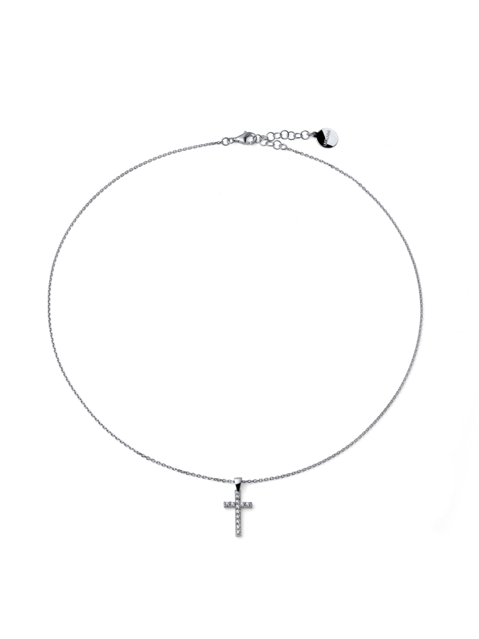 Collana Luxury con Croce Slim