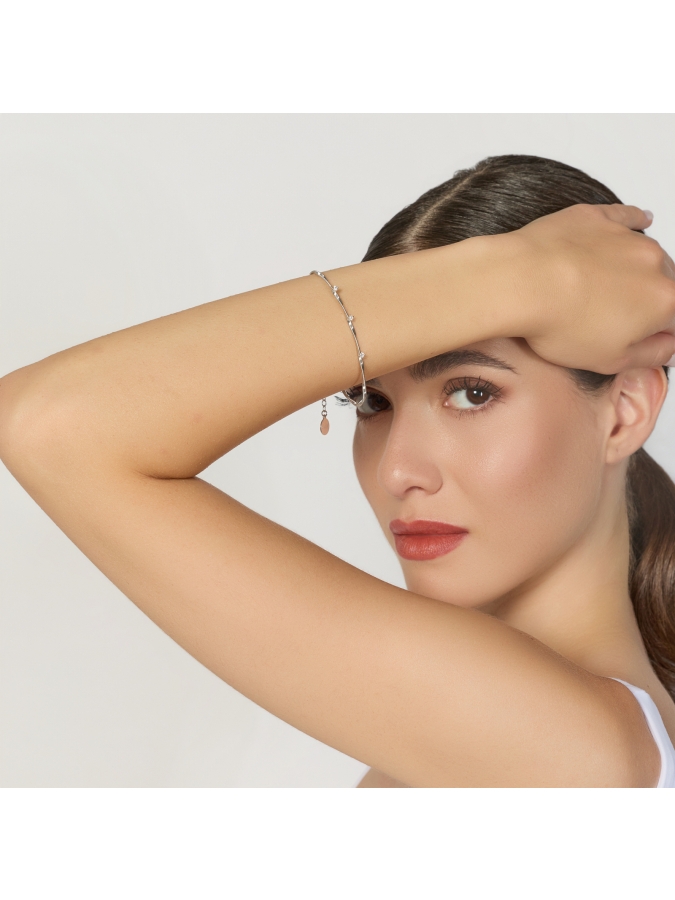 Bracciale Luce con Zirconi in Argento
