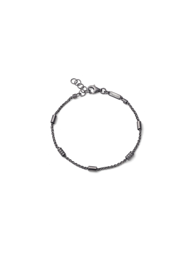Bracciale Fantasia in Argento Brunito