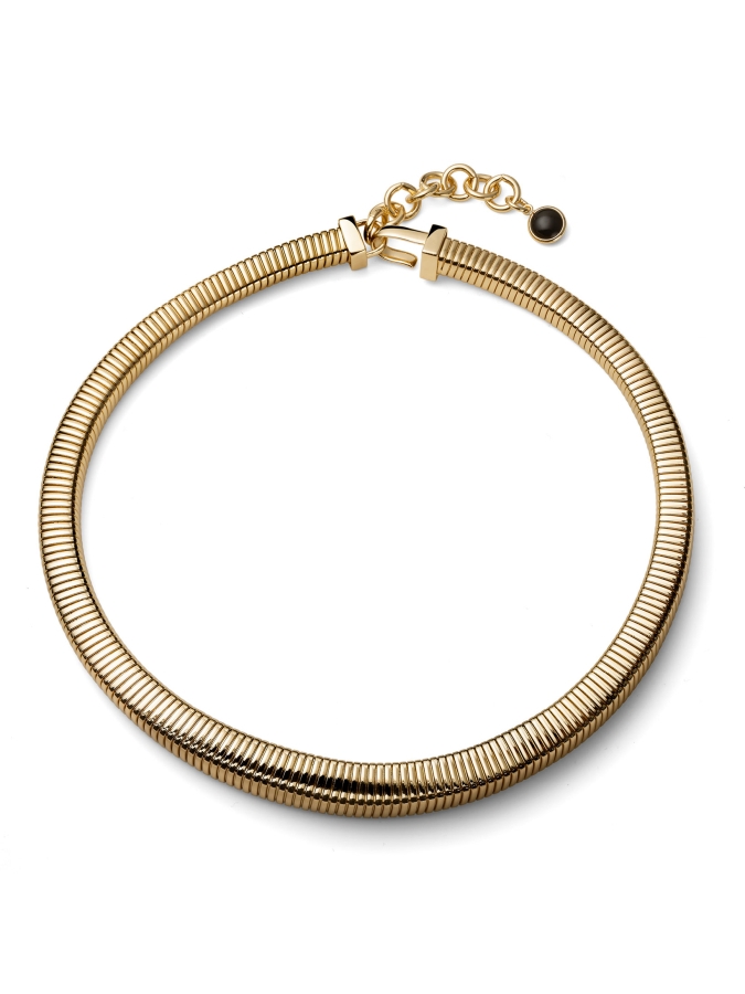 Golden Tubogas Necklace