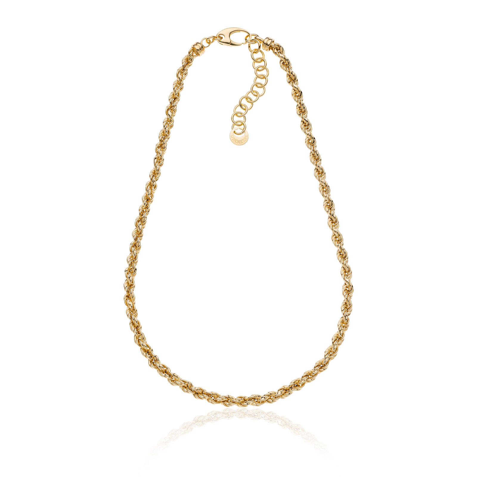 Unoaerre Collana in argento corda | UNOAERRE Gioielli