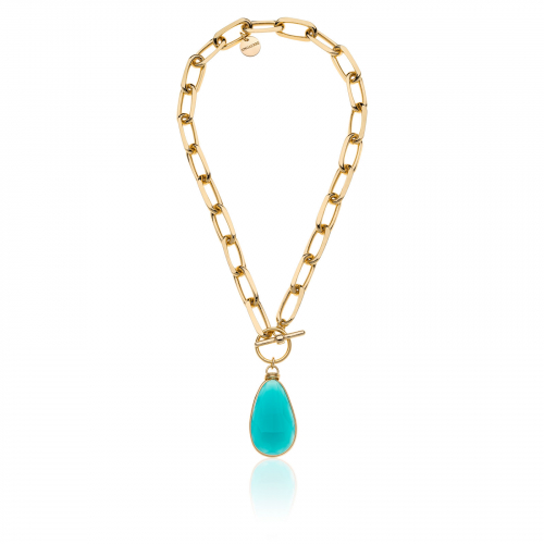 Effy 14K Yellow Gold Turquoise Necklace, 7.75 TCW – effyjewelry.com
