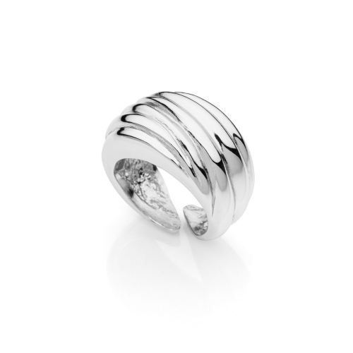 Anello a fascia argentato UNOAERRE Gioielli